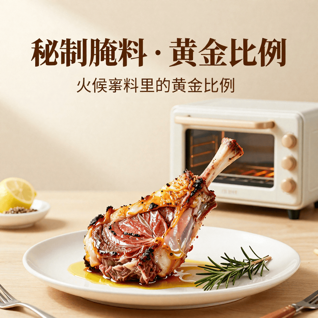 深夜炉火前，烤羊排香飘万里，老饕都懂这口焦脆