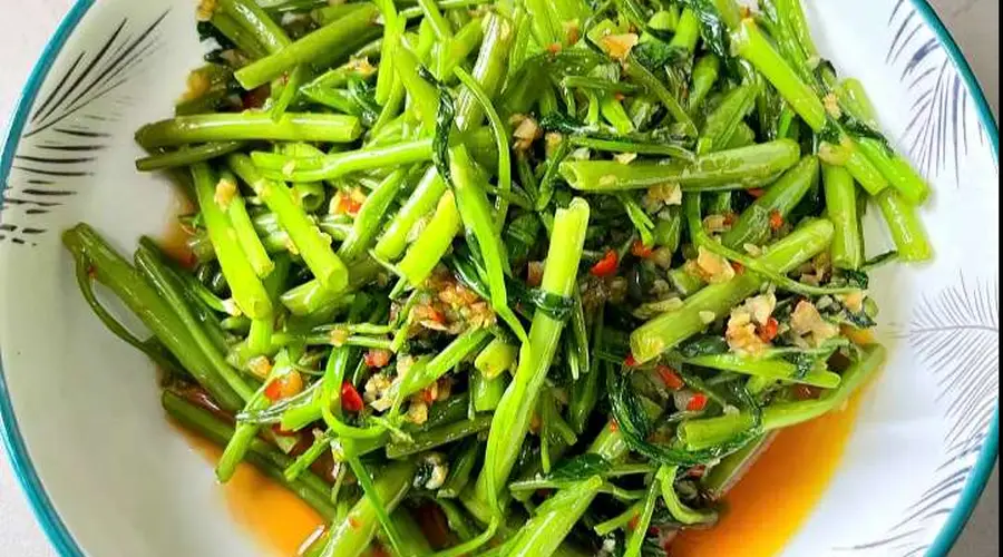 盛夏空心菜正当时 通便利尿清热别错过