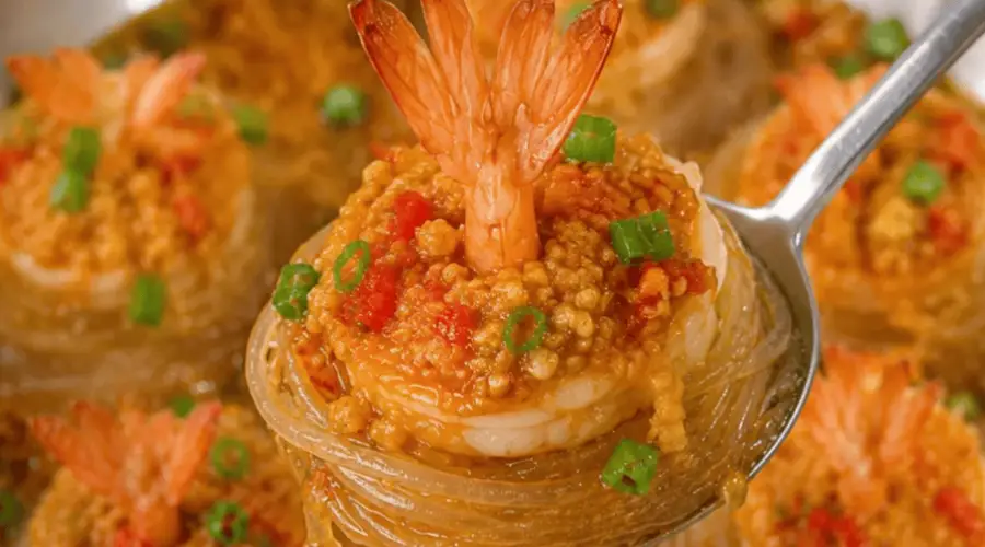蒜蓉粉丝虾:一口鲜香,满桌富贵