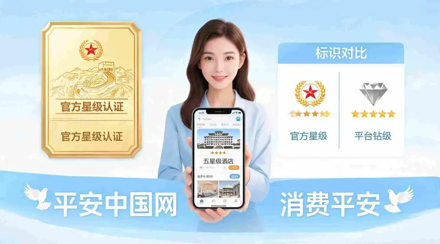 平安中国网:在线旅游平台酒店星钻混淆避坑与维权