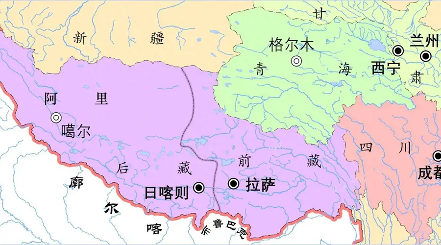 清朝对青藏高原的切割，将康区大部划给四川，影响至今