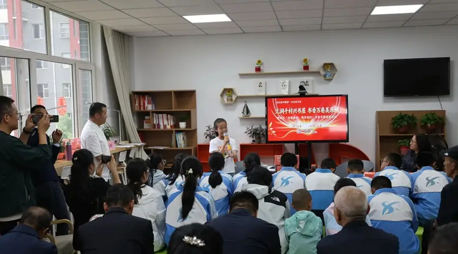 宁夏原州区“书香原州・阅享美好”主题阅读活动走进农家书屋