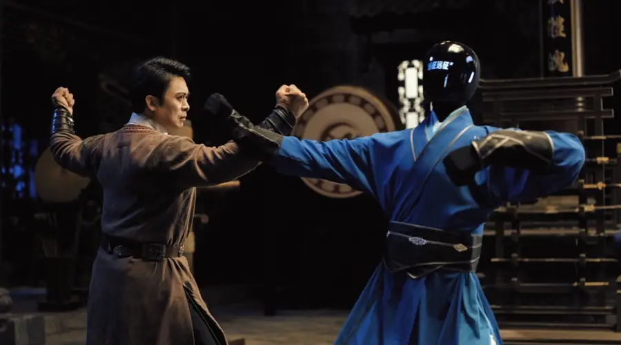 和武侠明星对打拆招!智元全球首个机器人武侠IP现身秀实力