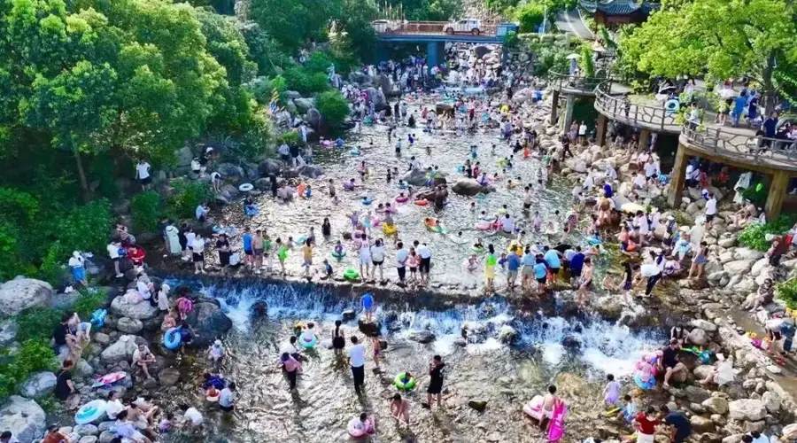 零门票！海会钱家畈成夏日遛娃首选！