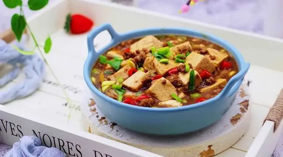 今日美味家常菜：肉末豆腐做法速递
