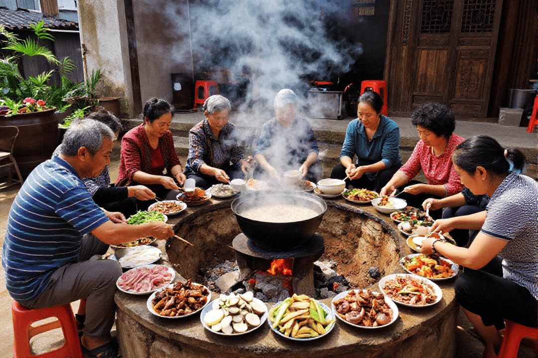 刀削面的“北方面食豪迈”：弧形削刀，削出柳叶形态！