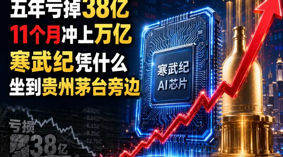五年亏掉38亿的公司,11个月冲上万亿:寒武纪凭什么坐到贵州茅台旁边