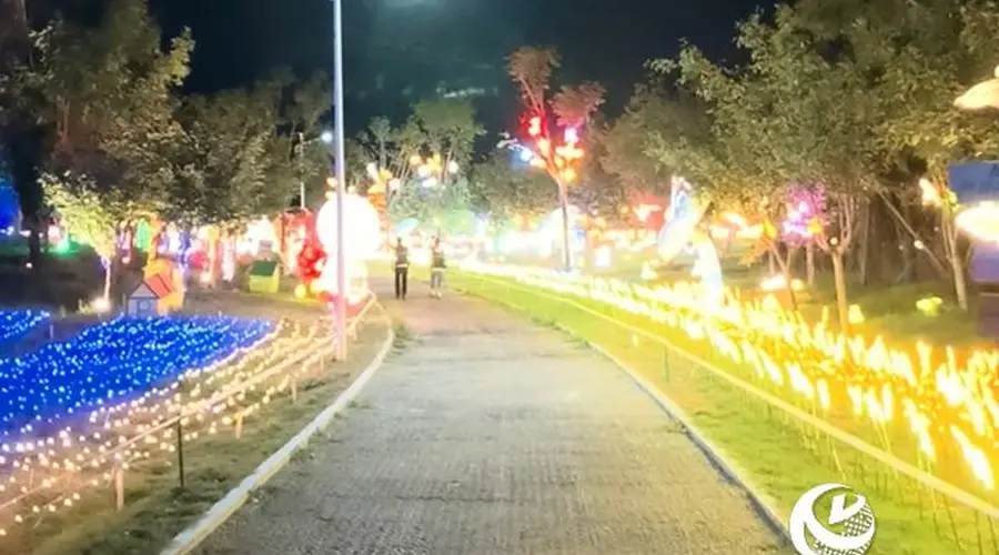 驻马店森语·园境智趣园夜间项目启动 夜游新场景增添城市活力