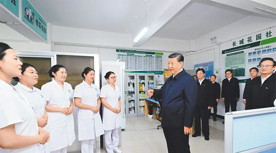 习近平在宁夏考察时强调聚焦关键环节稳步推进健康中国建设