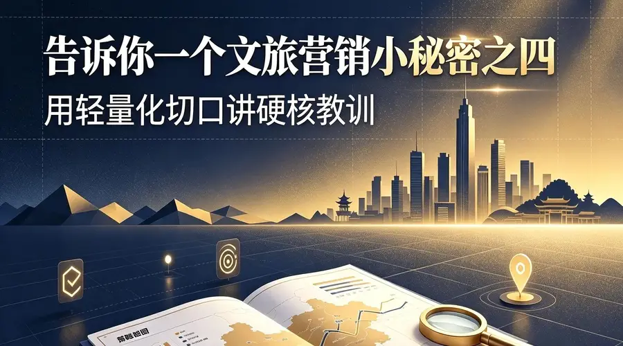 告诉你一个文旅营销小秘密之四