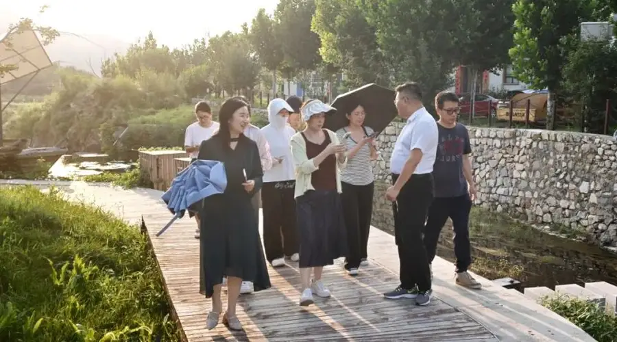 7月30日北京市文旅局赴平谷调研 实地摸查乡村“小而美”文旅项目运营难题