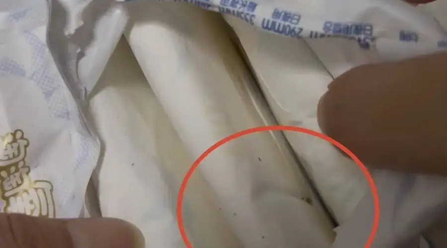 广西七星区监管局通报卫生巾疑现虫卵 已核查涉事企业