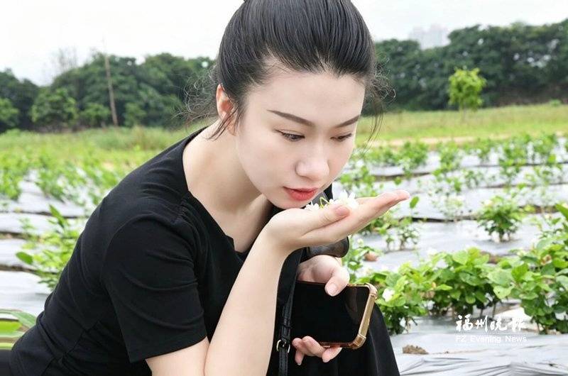 闽侯竹岐荒芜滩地变身赏花点