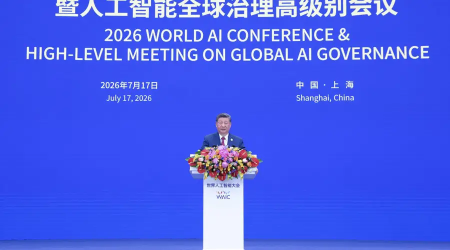 习近平主席出席2026世界人工智能大会纪实:推动AI向上向善造福人类