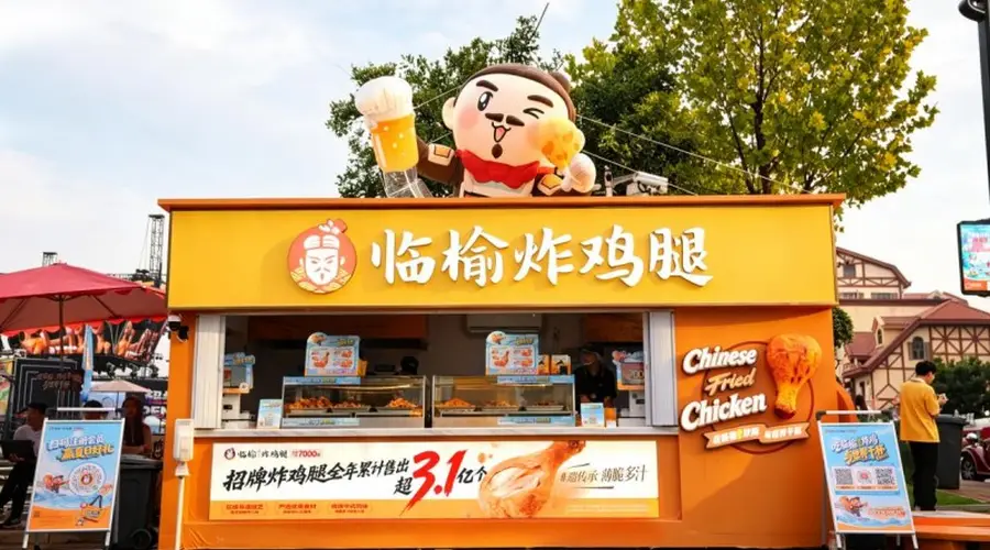 :临榆炸鸡腿亮相青岛啤酒节,啤酒炸鸡经典搭配引爆夏日消费
