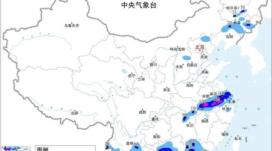 暴雨、台风、强对流天气 中央气象台三预警齐发