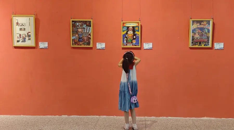 “放飞梦想——中国湖北·德国柏林国际少儿画展”开展