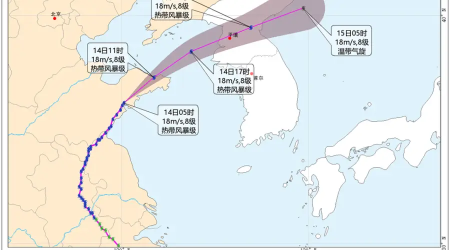 四预警齐发！10级以上雷暴大风来了
