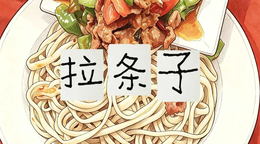 永昌特色美食“十八子”拉条子，工序地道风味正