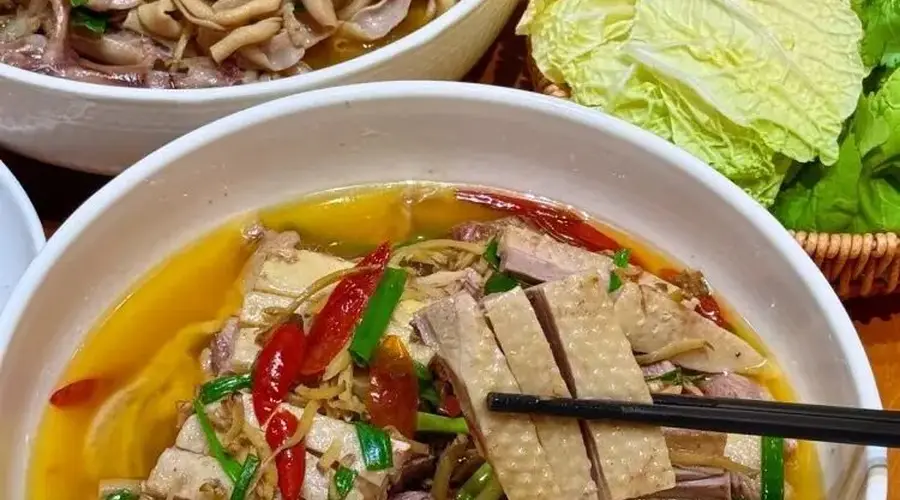 固始鹅块风味独特 汤汁熬制讲究已成非遗特色美食