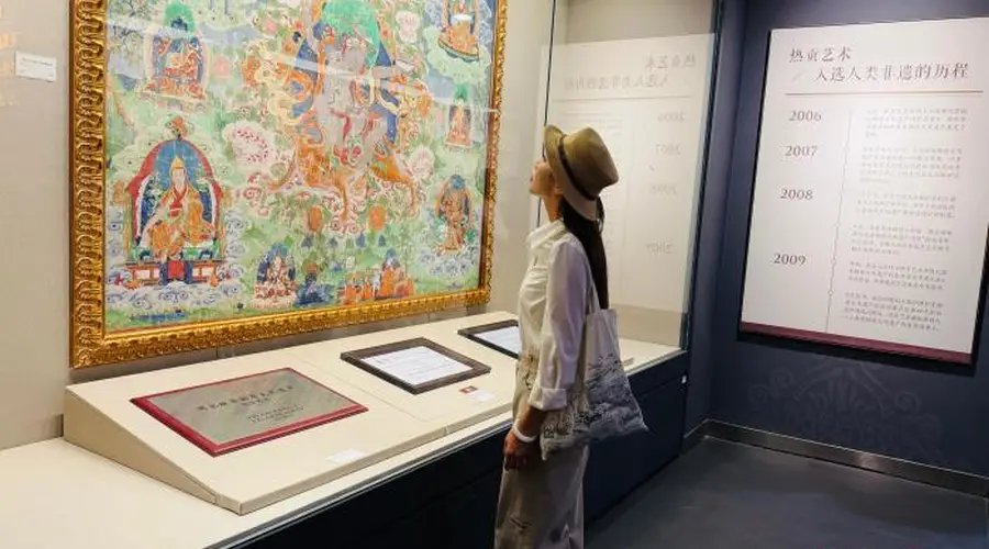 2026青海行嘉宾探访同仁热贡 千年唐卡绘共富新篇