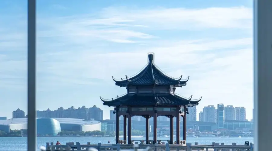此刻姑苏|一框揽湖景