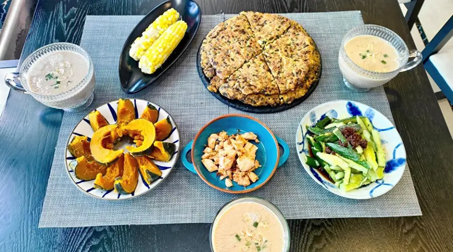 30分钟搞定早餐 煎鱼蒸饼配咸豆浆儿子直呼好吃全光盘