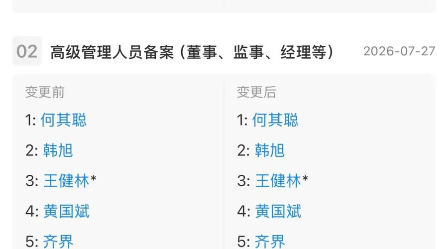 王思聪三度卸任万达产投董事 与万达系持续切割