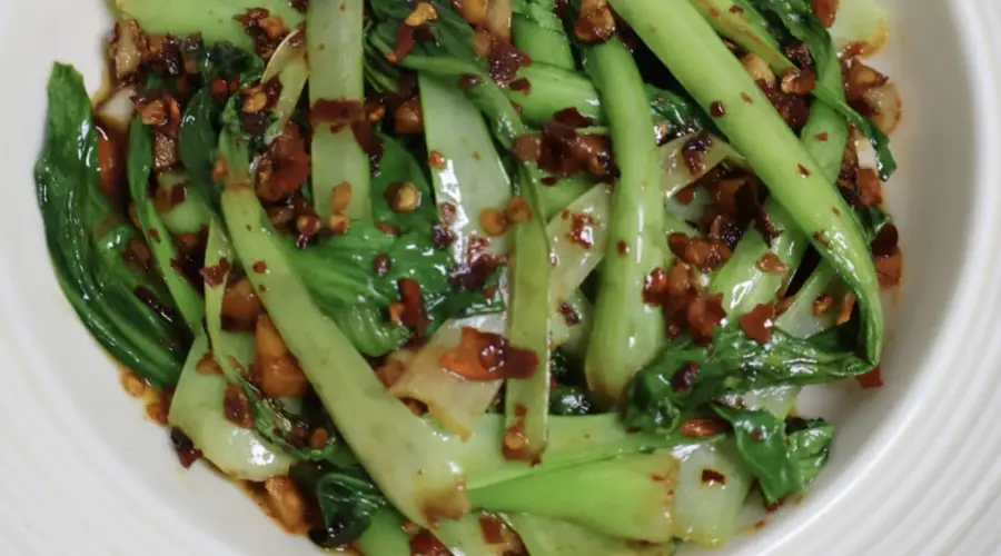 辣椒面炒青菜，当青菜遇上火辣厨房新手的惊艳魔法