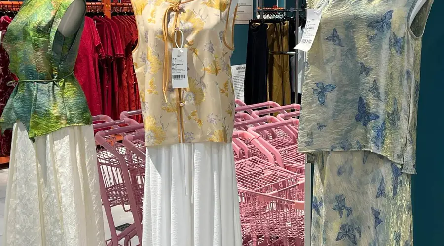 泉州崇福路这家仓储式国风店 百元预算就能淘到好旗袍