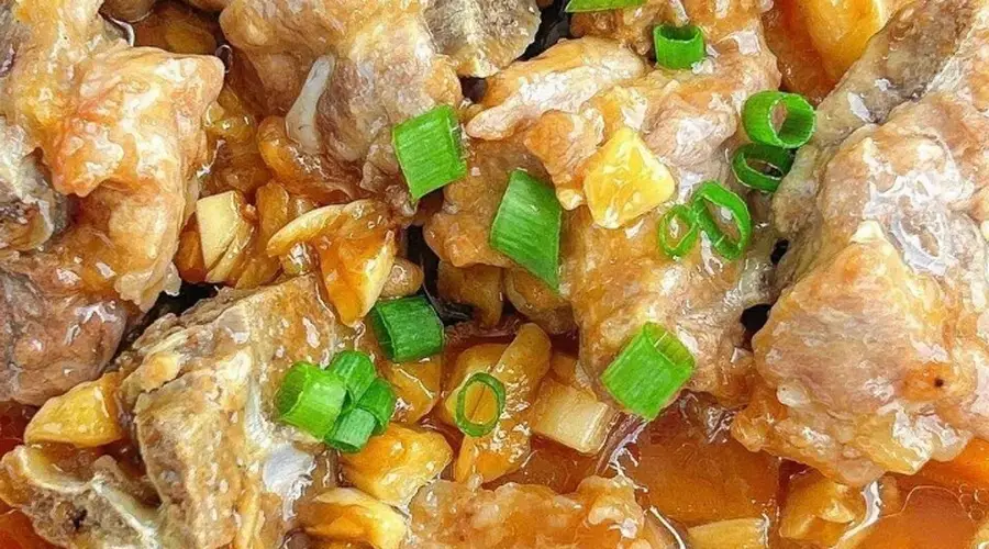 南瓜蒸排骨