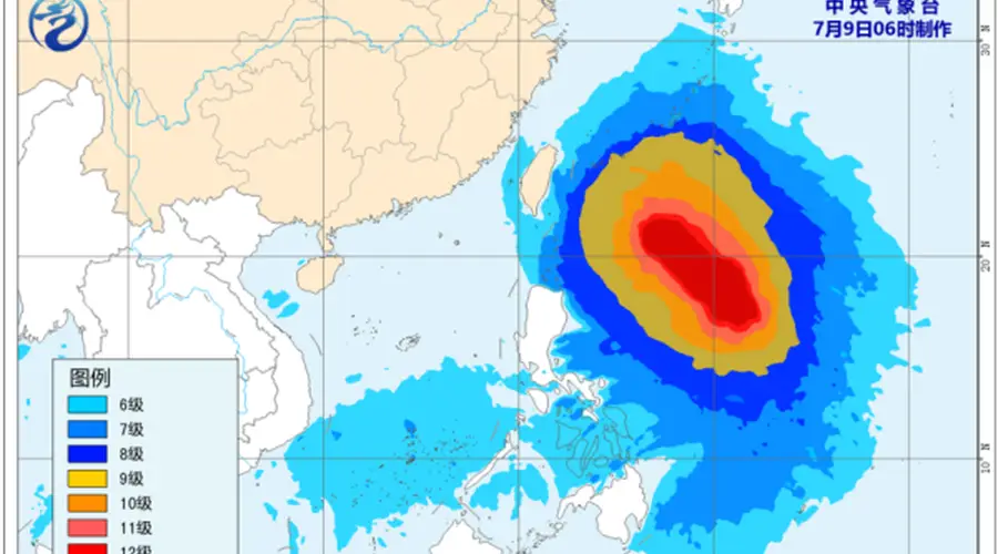 “巴威”逼近,中央气象台发布台风黄色预警