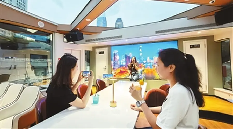 天津海河游船“上新”业态新场景