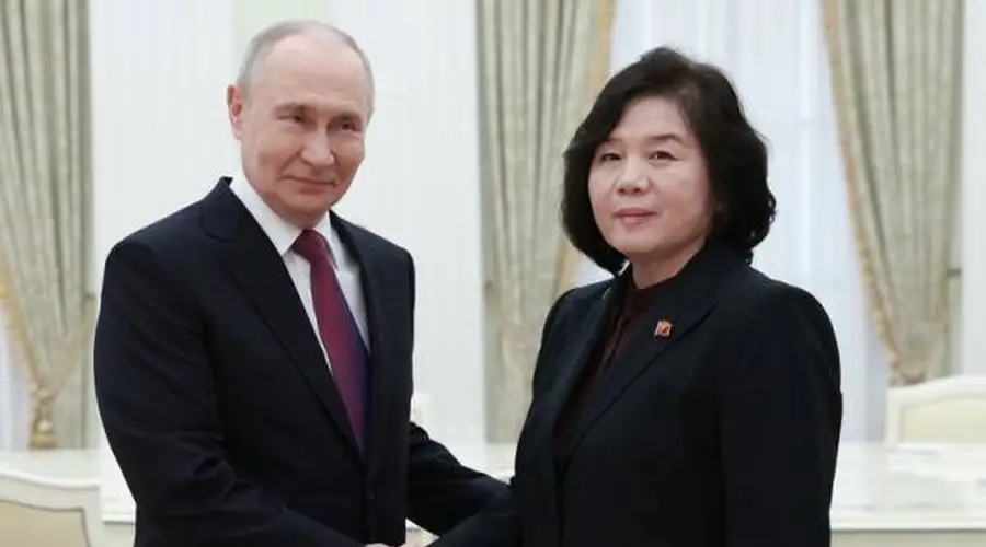 普京会见朝鲜外相:感谢朝鲜援助,俄方铭记功勋