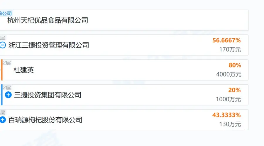 宗馥莉案关联主体成立新公司 实际控制人身份明确