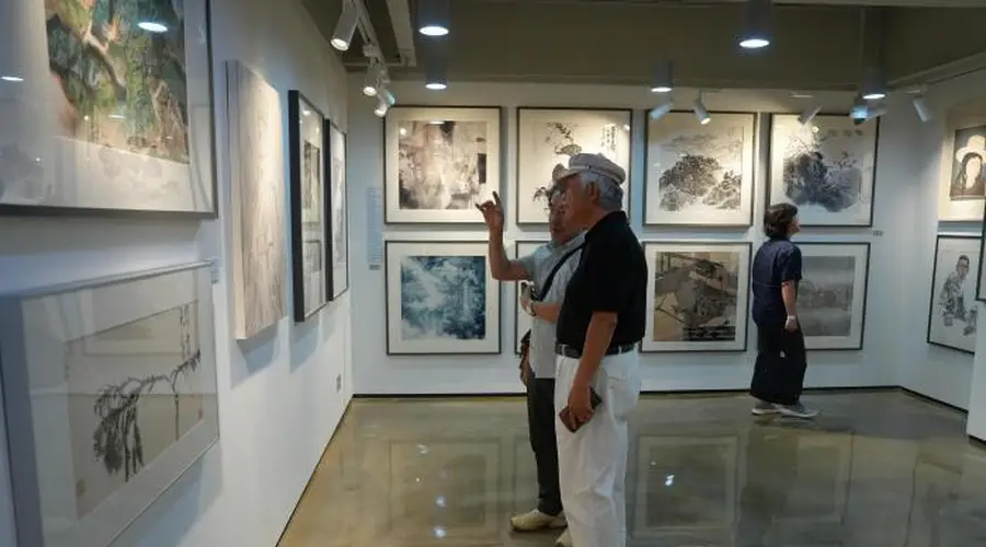 “海纳百川——中国国家画院国际艺术对话展”在韩国开幕
