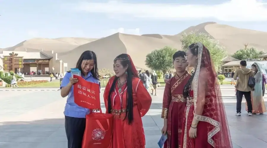 为群众办实事 | 敦煌:丝路驿站的安全底气