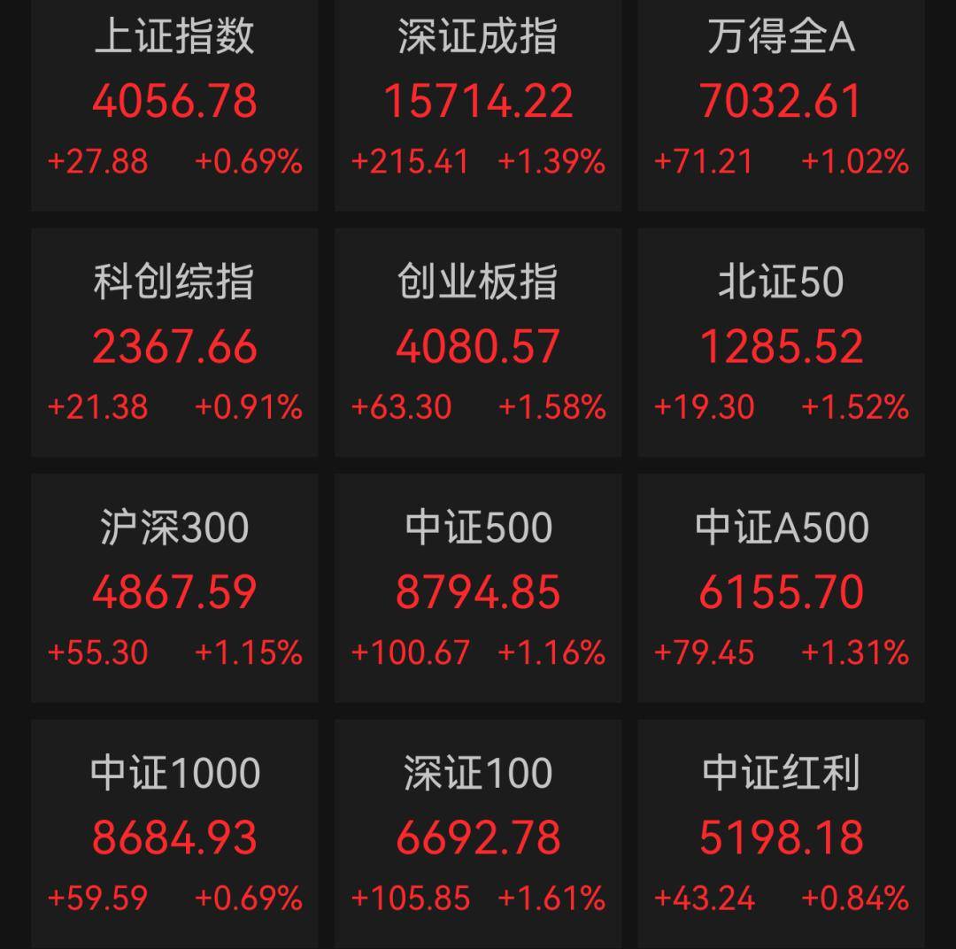 贵金属板块领涨！机器人概念，掀涨停潮