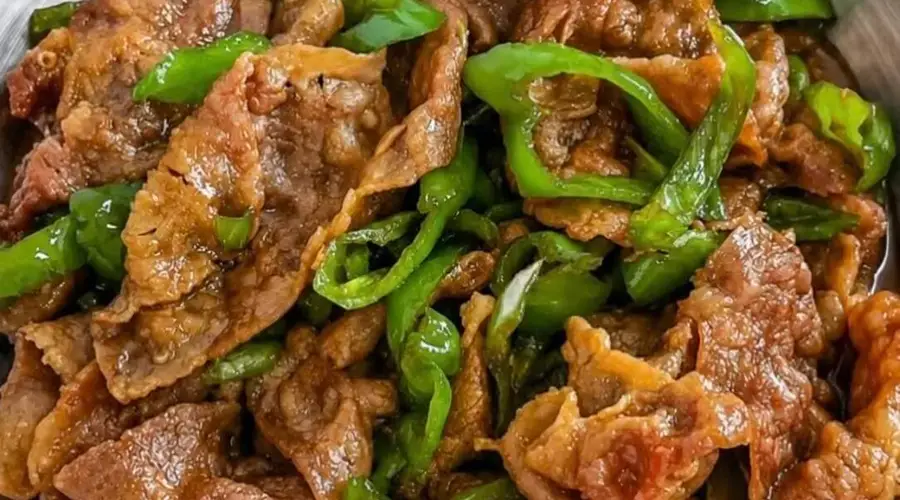 青椒炒肥牛:低脂高蛋白的快手家常菜,鲜嫩多汁超下饭