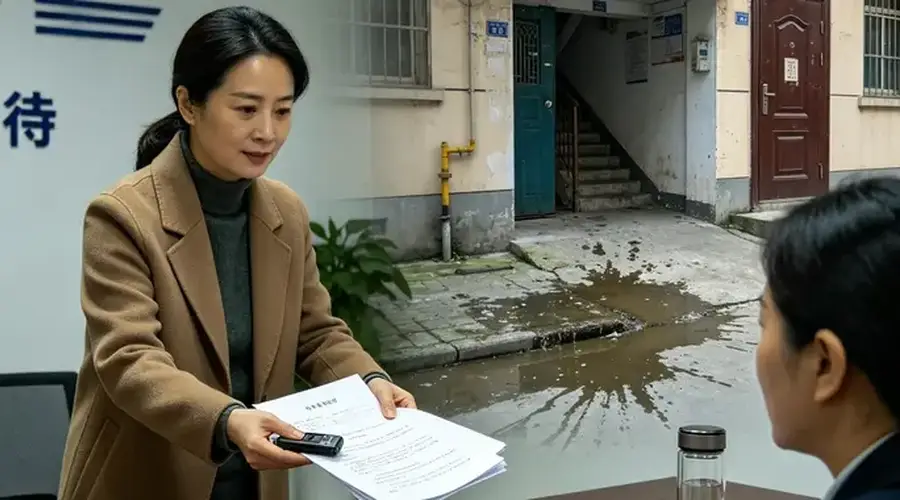 楼上泼我家近七百天脏水 我带13份录音要送飞行员政审材料