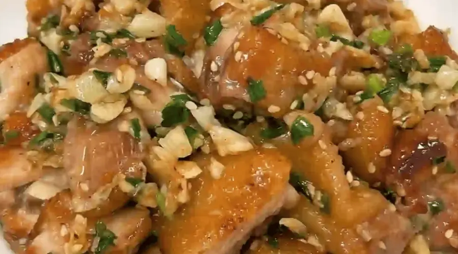 十分钟快手盐葱鸡腿肉 鲜香嫩滑超下饭