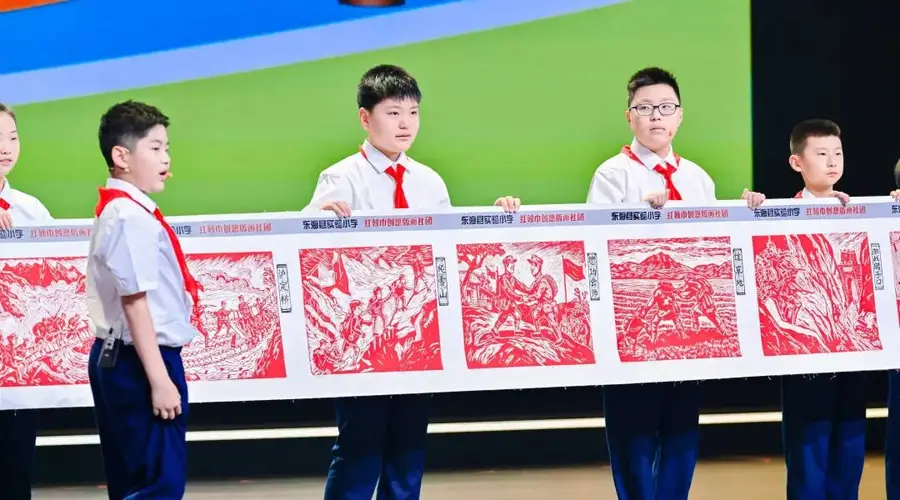 榜样的力量|东海县实验小学和平路校区红领巾创想版画社团
