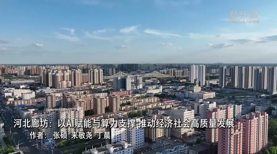 河北廊坊：以AI赋能与算力支撑 推动经济社会高质量发展