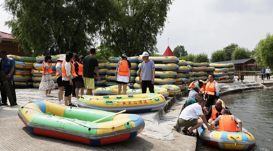 乘风逐浪赴林海,威虎山漂流开漂了