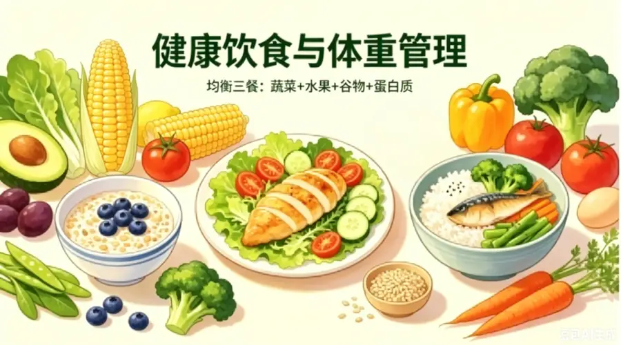 三餐搭得好，体重稳得牢！这份“食养秘籍”快抄作业