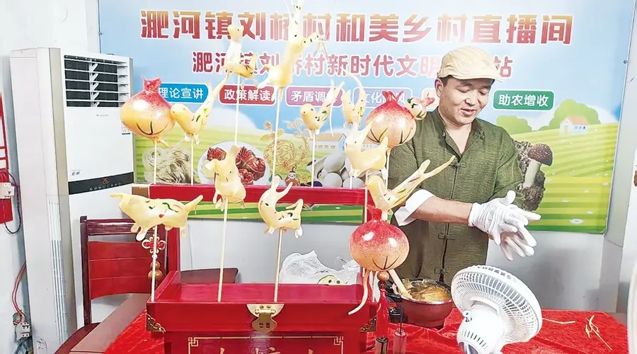 怀远县:非遗传承进乡村 糖香飘满刘桥村
