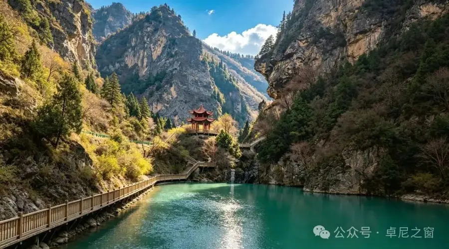 卓尼大峪沟:奇石山水意境天成