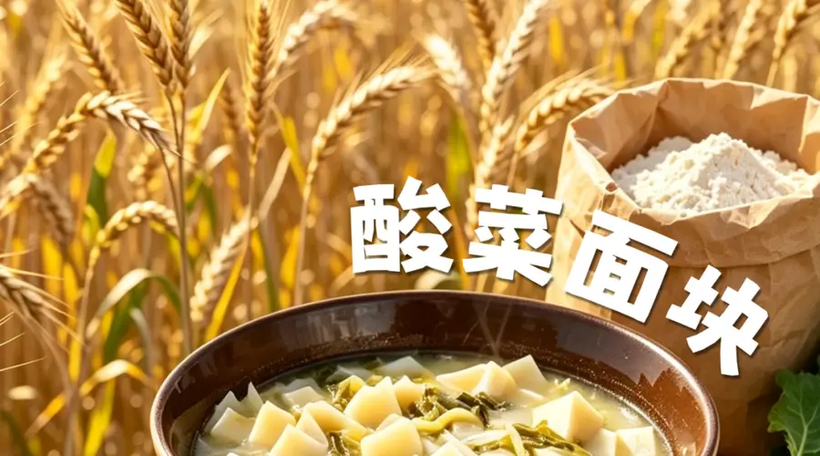 阿坝酸菜面块:质朴食材烹出烟火家常味