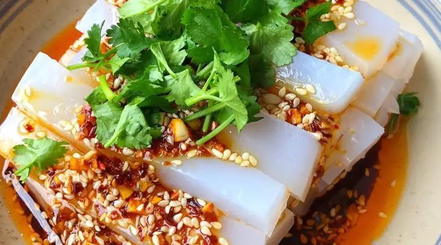 在家做透亮Q弹凉粉:一洗一搅冷藏就能成 专治夏日没食欲