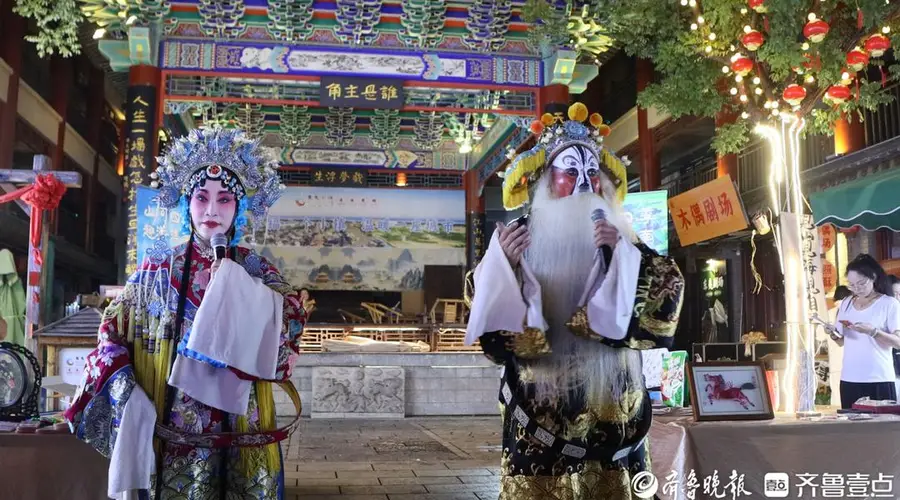 渭南文旅展演亮相日照东夷小镇 7月29日开启跨地域文化交流